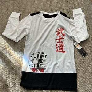 Basement long sleeves shirt with anime print